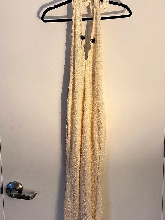 Dresses & Skirts - Cream Lace Maxi Dress